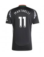 Moške Nogometnih dresov Arsenal Gabriel Martinelli #11 Gostujoči 2024-25 Kratki rokavi